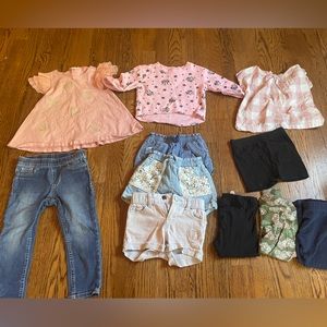 Toddler Girls 18-24 month/2-T lot. Gap, Old Navy, Disney, Zara.